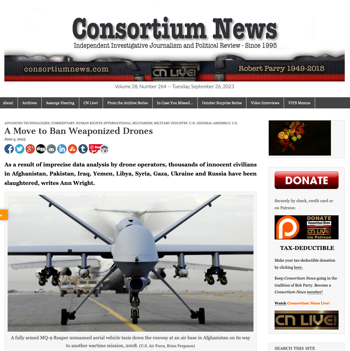 consortium news amnesty articles