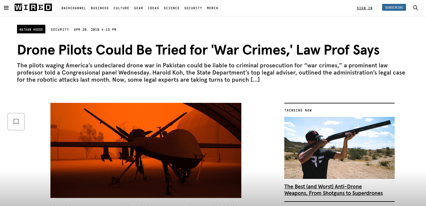 wired amnesty articles